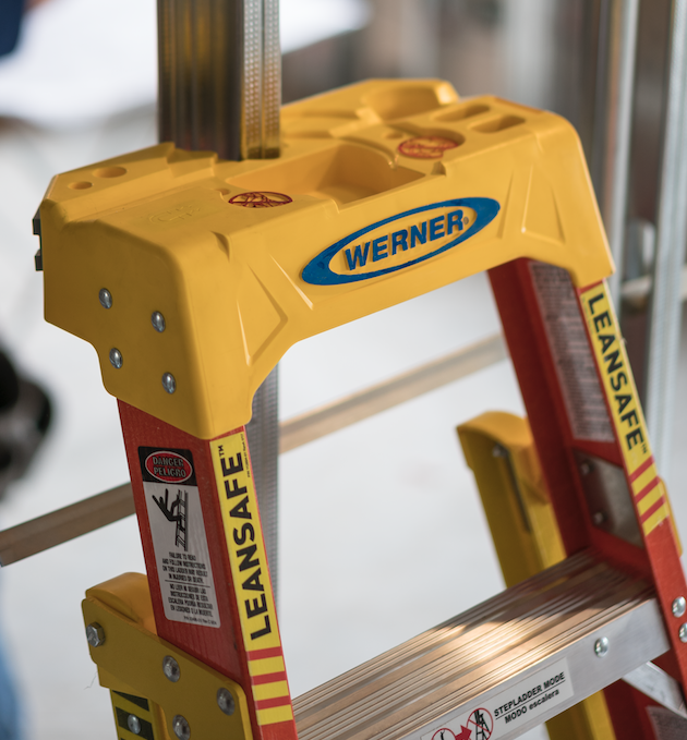 Werner LEANSAFE Step Ladder Contractor Supply Magazine